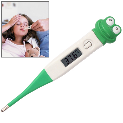 Digital Waterproof Flexible Probe LCD Display Electronic Clinical Thermometer for Baby - Click Image to Close